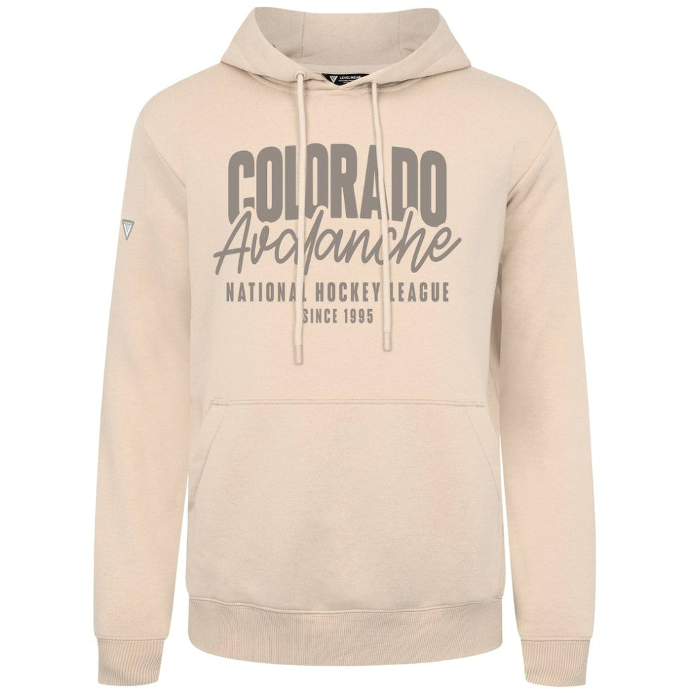 Colorado Avalanche Levelwear Podium Response Pullover Hoodie Khaki