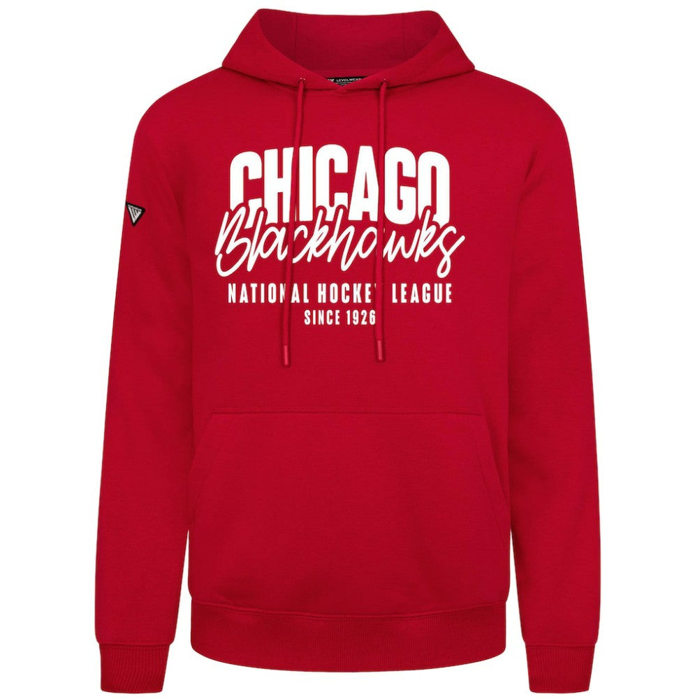 Chicago Blackhawks Levelwear Podium Response Pullover Hoodie Red