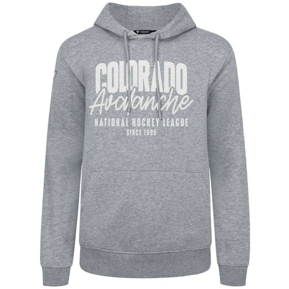 Colorado Avalanche Levelwear Podium Response Pullover Hoodie Gray