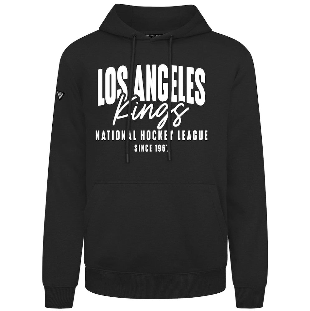 Los Angeles Kings Levelwear Podium Response Pullover Hoodie Black