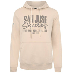 San Jose Sharks Levelwear Podium Response Pullover Hoodie Khaki