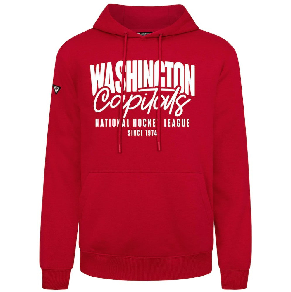 Washington Capitals Levelwear Podium Response Pullover Hoodie Red