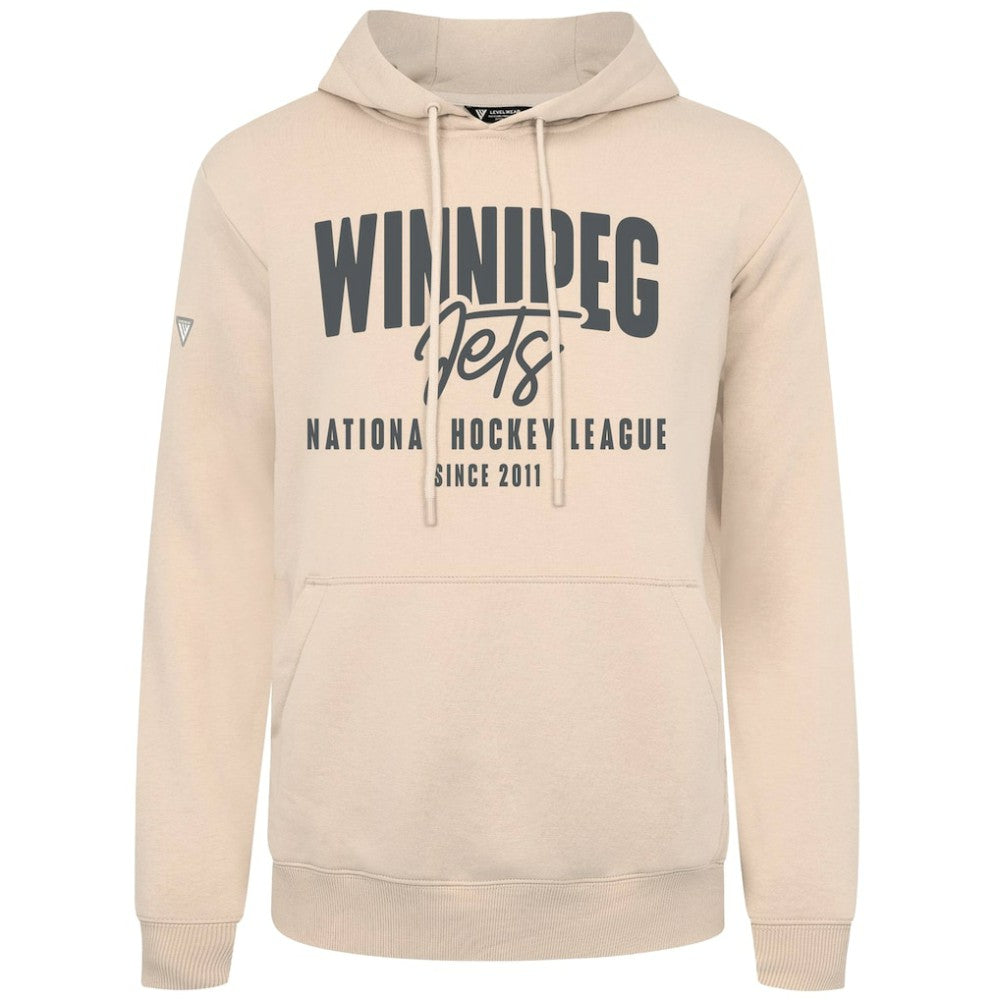 Winnipeg Jets Levelwear Podium Response Pullover Hoodie Khaki