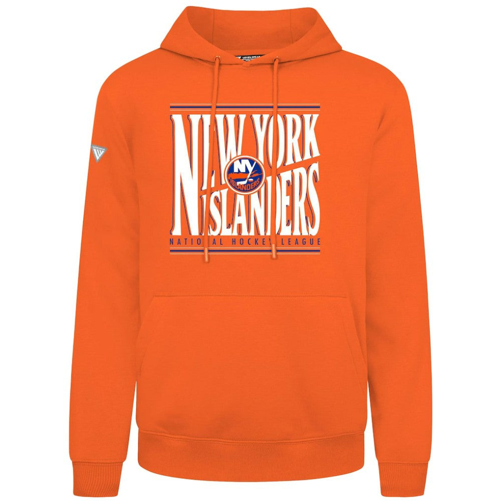 New York Islanders Levelwear Podium Powerhouse Pullover Hoodie Orange