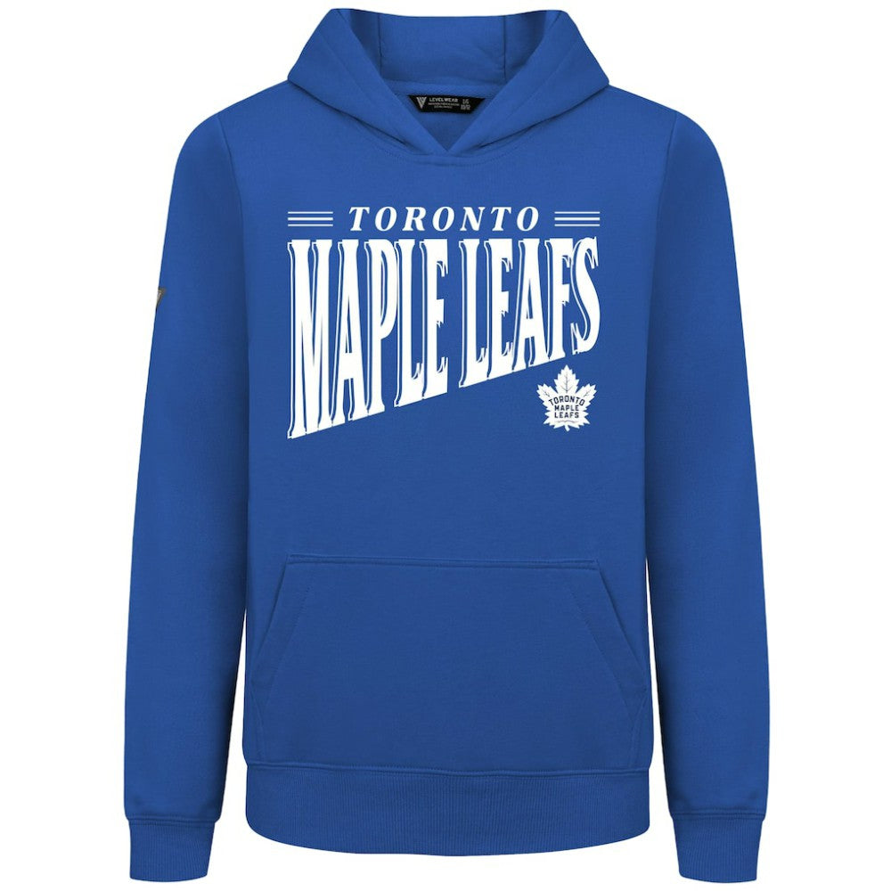 Toronto Maple Leafs Levelwear Youth Jr Podium Tally Pullover Hoodie Royal