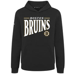 Boston Bruins Levelwear Youth Jr Podium Tally Pullover Hoodie Black