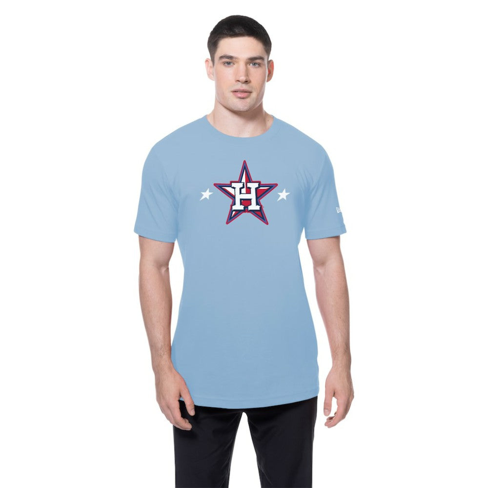Houston Astros 2025 MLB All-Star Game Workout T-Shirt Light Blue | New Era