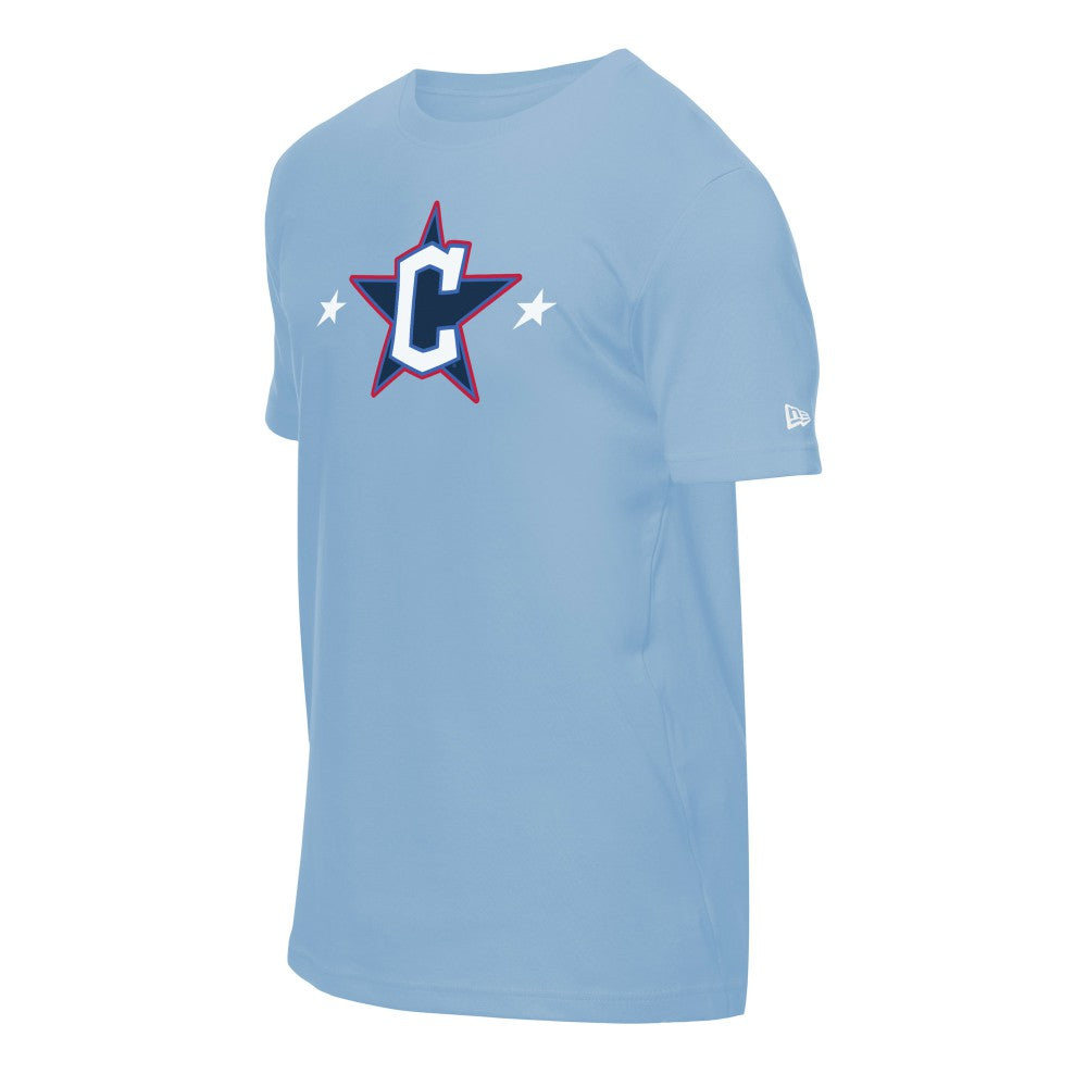 Cleveland Guardians 2025 MLB All-Star Game Workout T-Shirt Light Blue | New Era