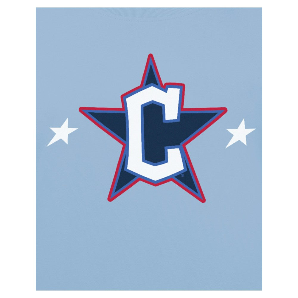 Cleveland Guardians 2025 MLB All-Star Game Workout T-Shirt Light Blue | New Era