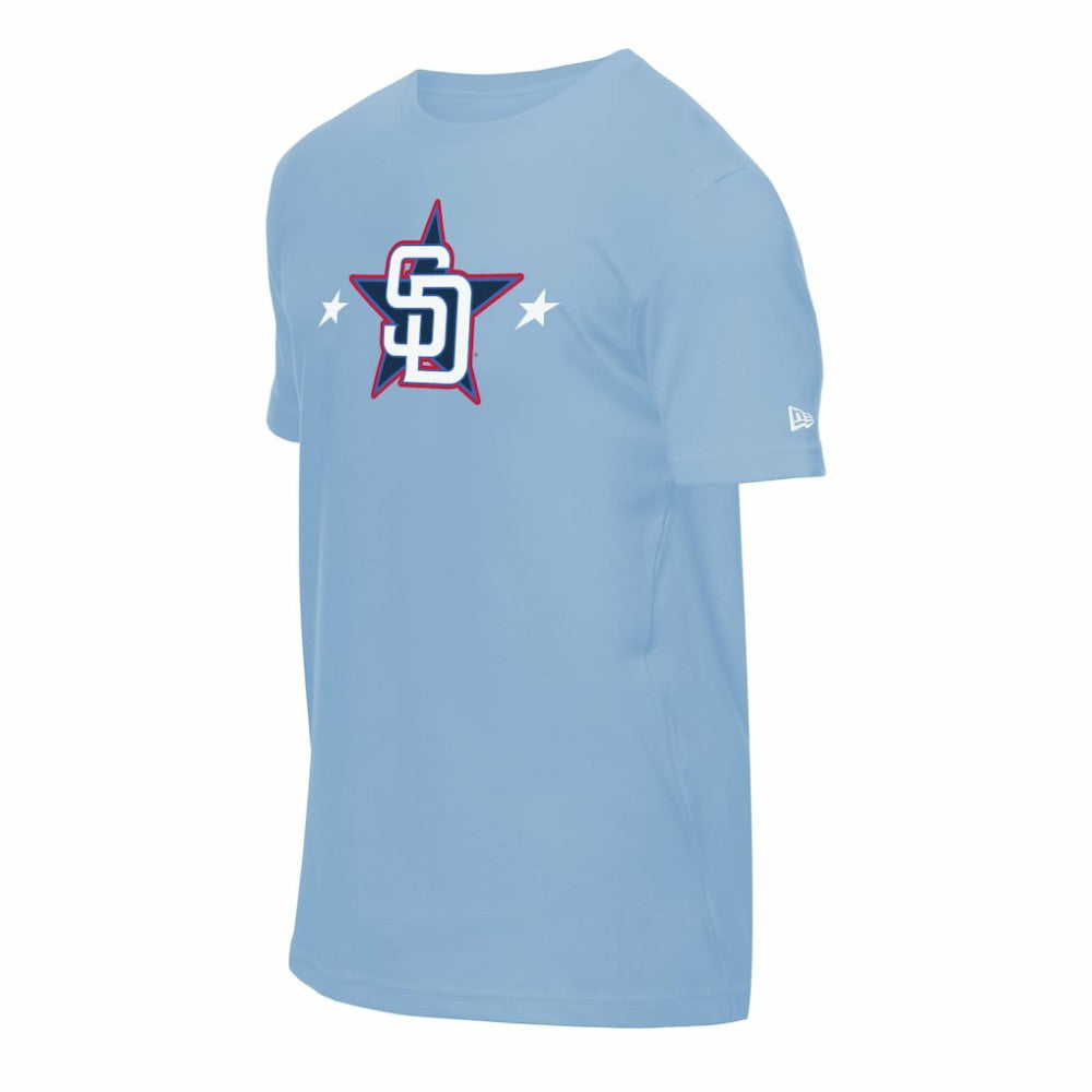 San Diego Padres 2025 MLB All-Star Game Workout T-Shirt Light Blue | New Era