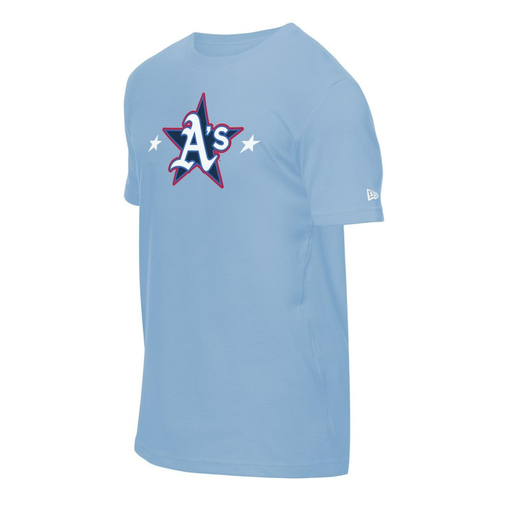 Athletics 2025 MLB All-Star Game Workout T-Shirt Light Blue | New Era