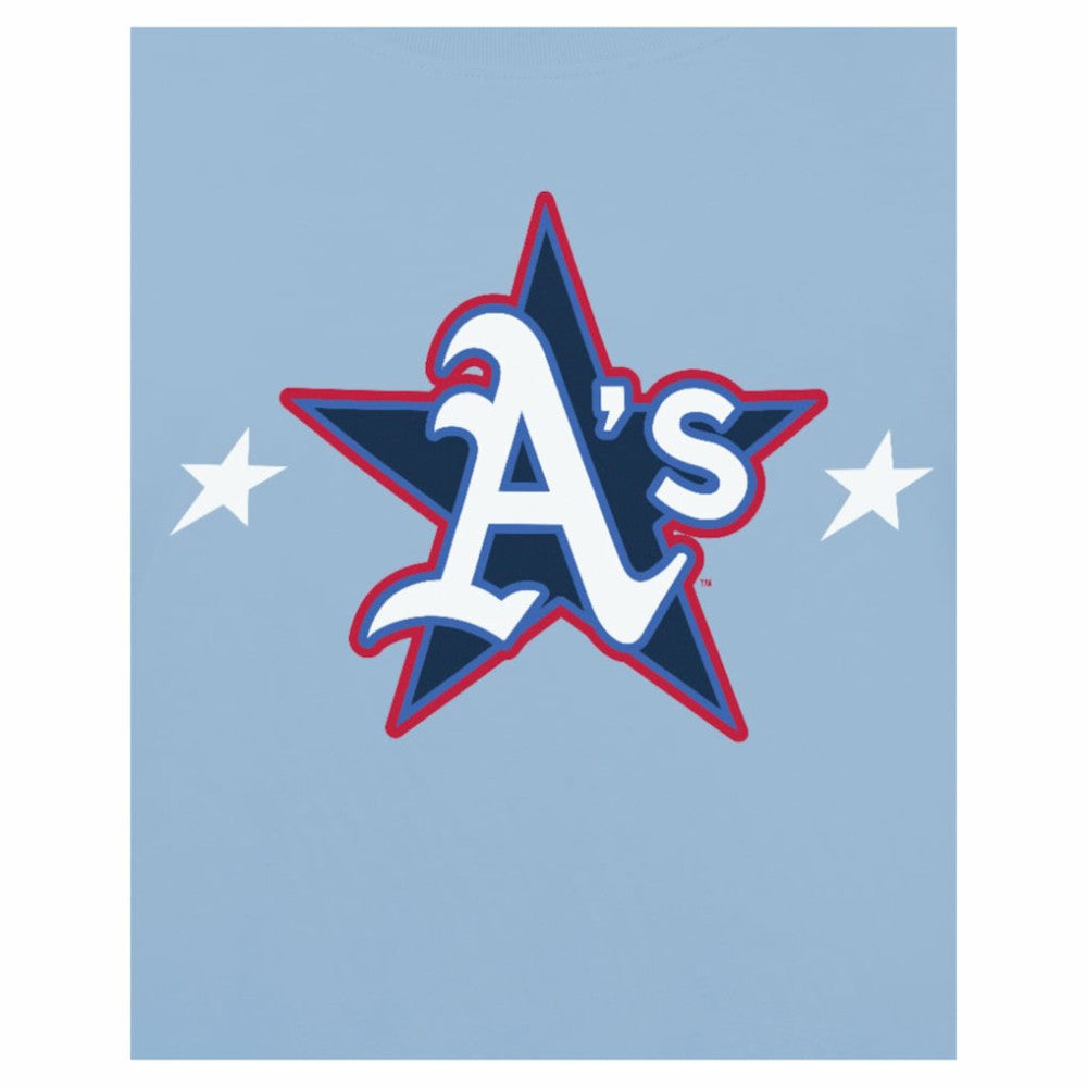 Athletics 2025 MLB All-Star Game Workout T-Shirt Light Blue | New Era