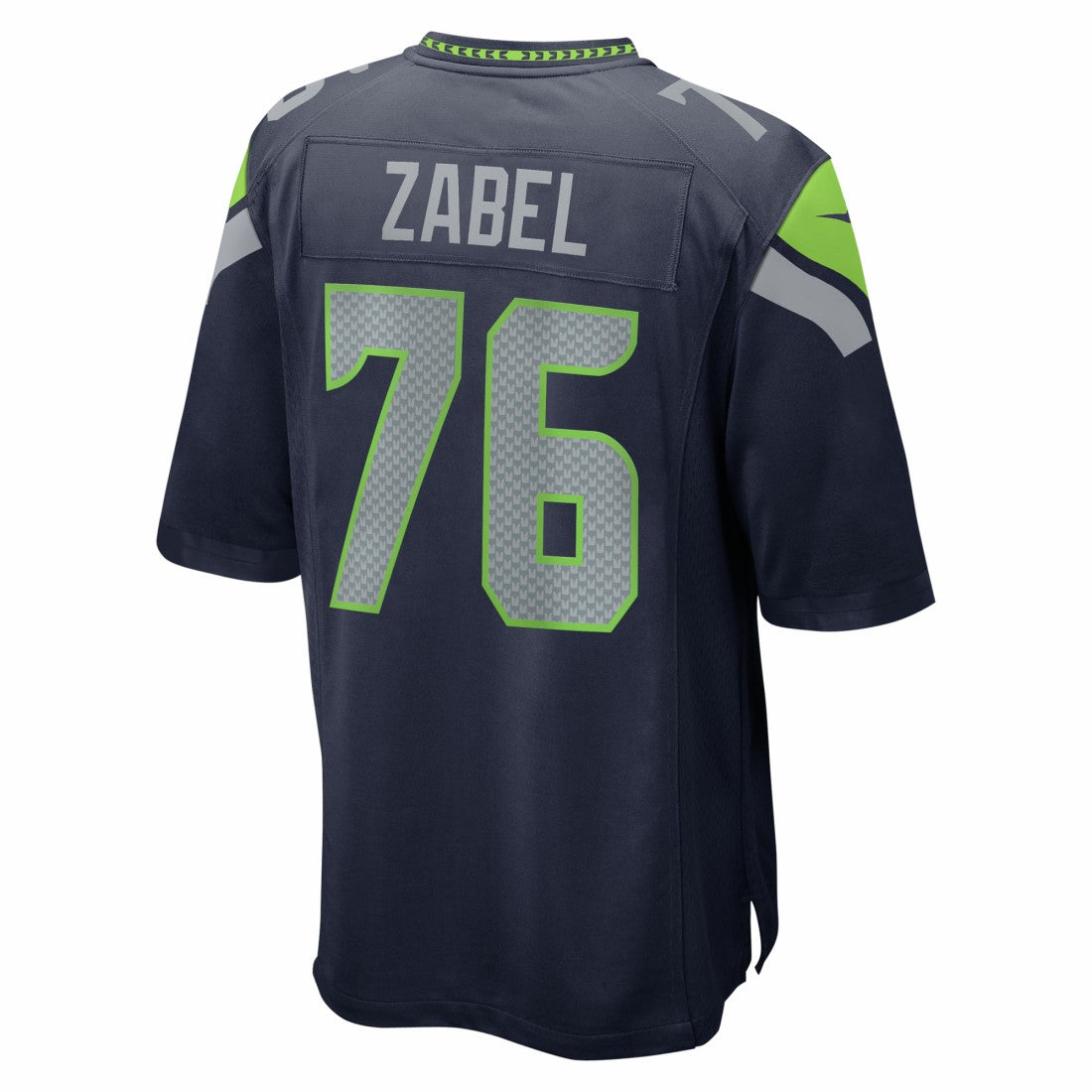 Grey Zabel Seattle Seahawks 2025 NFL Draft First Round Pick Game Jersey - College Navy