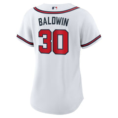 Drake Baldwin Atlanta Braves Women's Home Replica Jersey White | Nike