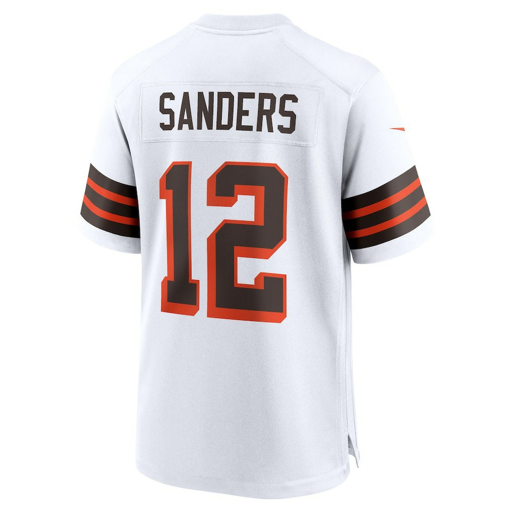 Shedeur Sanders Cleveland Browns 2025 NFL Draft 2nd Alternate Game Jersey - White