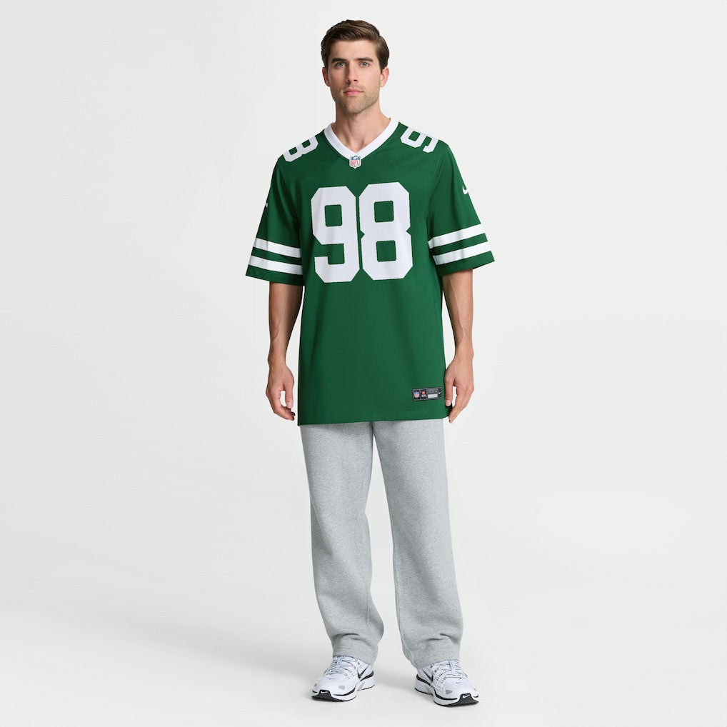 Mazi Smith New York Jets Team Game Jersey - Legacy Green