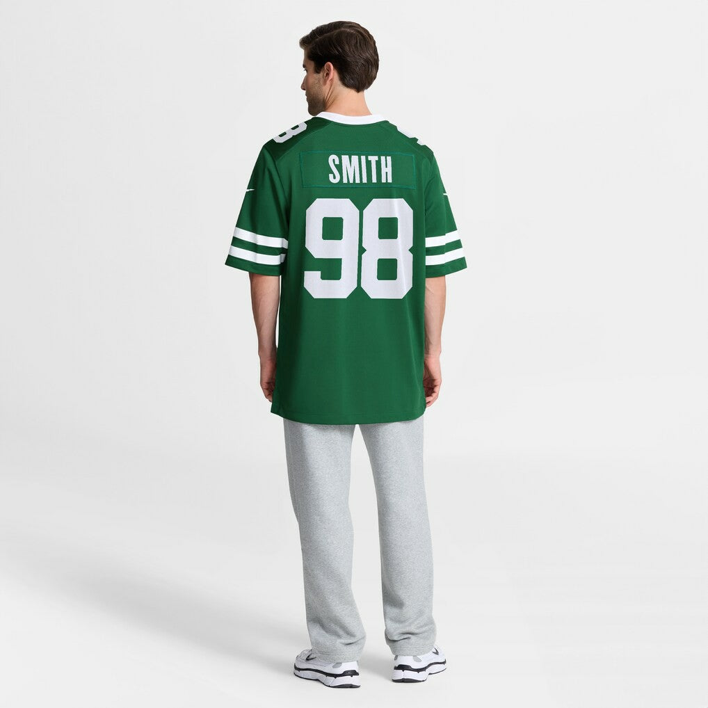 Mazi Smith New York Jets Team Game Jersey - Legacy Green