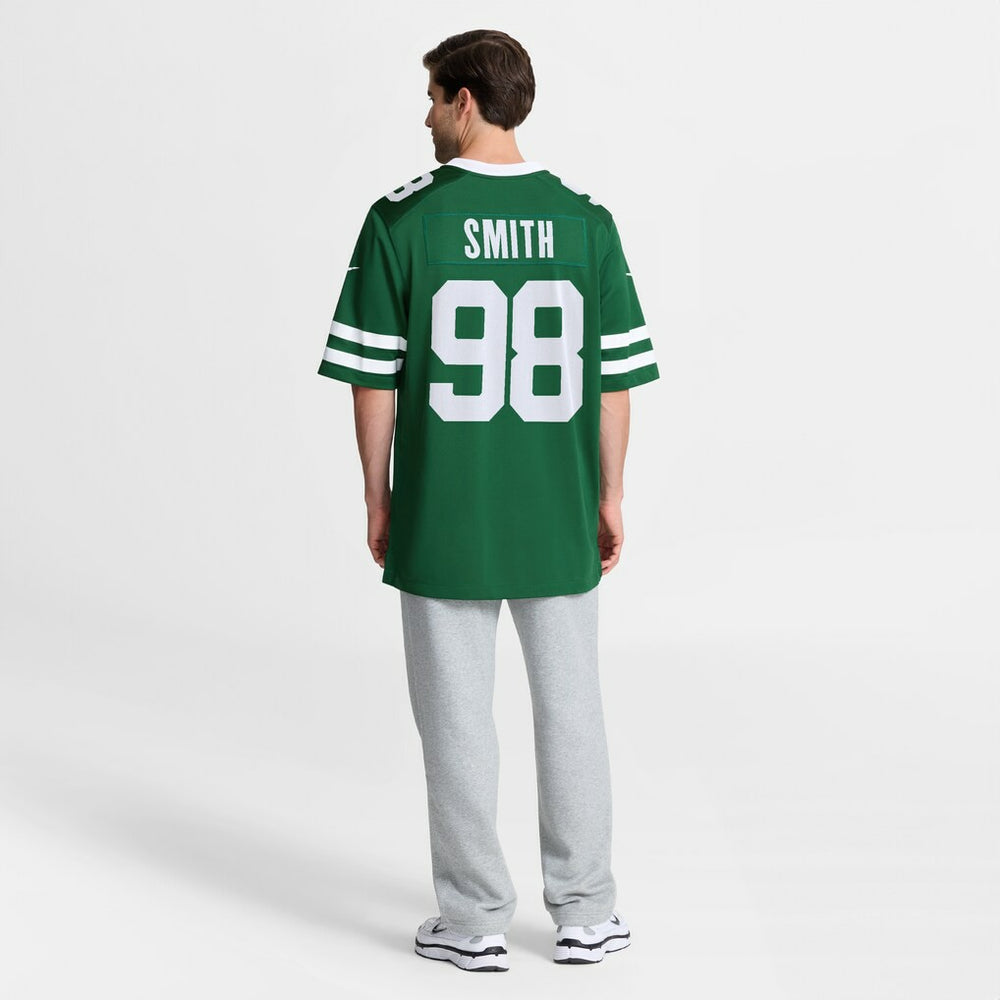 Mazi Smith New York Jets Team Game Jersey - Legacy Green