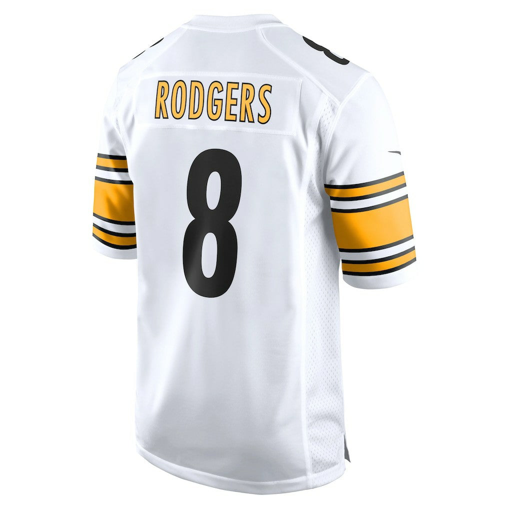 Aaron Rodgers Pittsburgh Steelers Game Jersey - White