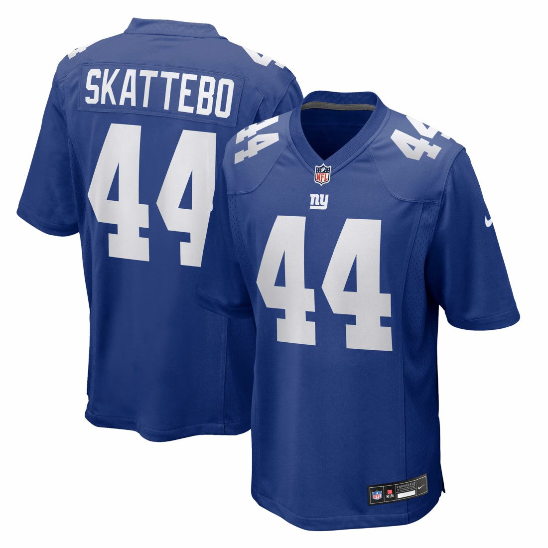 Cam Skattebo New York Giants Team Game Player Jersey - Royal