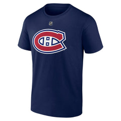 Ivan Demidov Montreal Canadiens Fanatics Authentic Stack Name & Number T-Shirt Navy