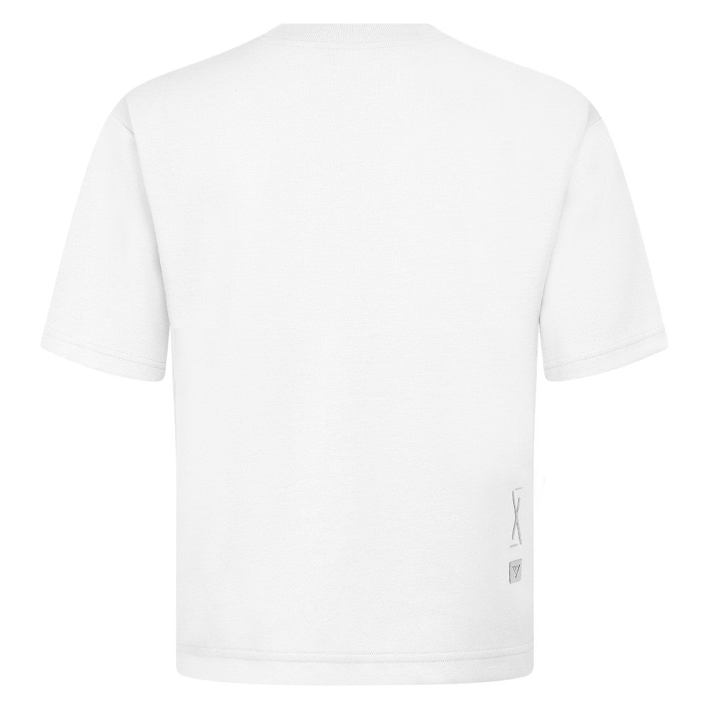 Minnesota Twins Levelwear Ethereal Oversized Luxe Signature Knit T-Shirt White