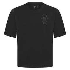 Milwaukee Brewers Levelwear Signet Oversized Luxe Signature Knit T-Shirt Black