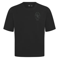 Colorado Rockies Levelwear Signet Oversized Luxe Signature Knit T-Shirt Black