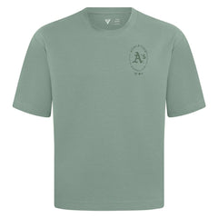 Athletics Levelwear Signet Oversized Luxe Signature Knit T-Shirt Green