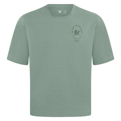 Miami Marlins Levelwear Signet Oversized Luxe Signature Knit T-Shirt Green