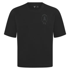 Los Angeles Angels Levelwear Register Oversized Luxe Signature Knit T-Shirt Black