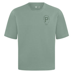 Pittsburgh Pirates Levelwear Register Oversized Luxe Signature Knit T-Shirt Green
