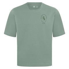Chicago White Sox Levelwear Register Oversized Luxe Signature Knit T-Shirt Green