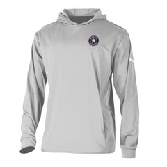 Houston Astros Long Drive Pullover Hoodie Gray | Columbia