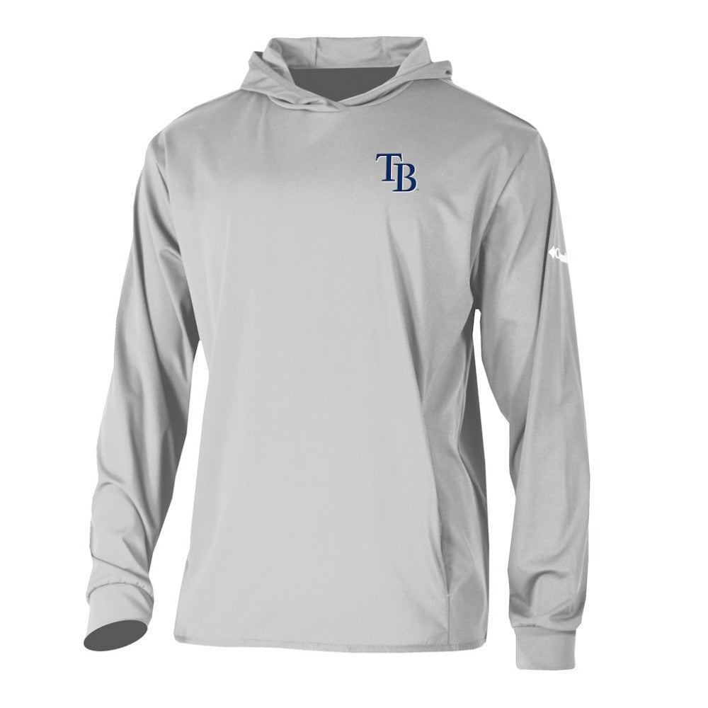 Tampa Bay Rays Long Drive Pullover Hoodie Gray | Columbia