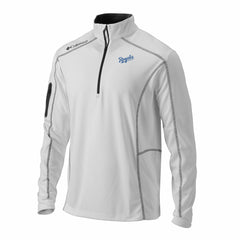 Kansas City Royals Omni-Wick Shotgun Quarter-Zip Pullover White | Columbia
