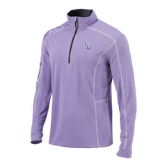 Colorado Rockies Omni-Wick Shotgun Quarter-Zip Pullover Purple | Columbia