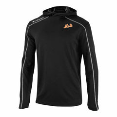 New York Mets Omni-Wick Shotgun Pullover Hoodie Black | Columbia