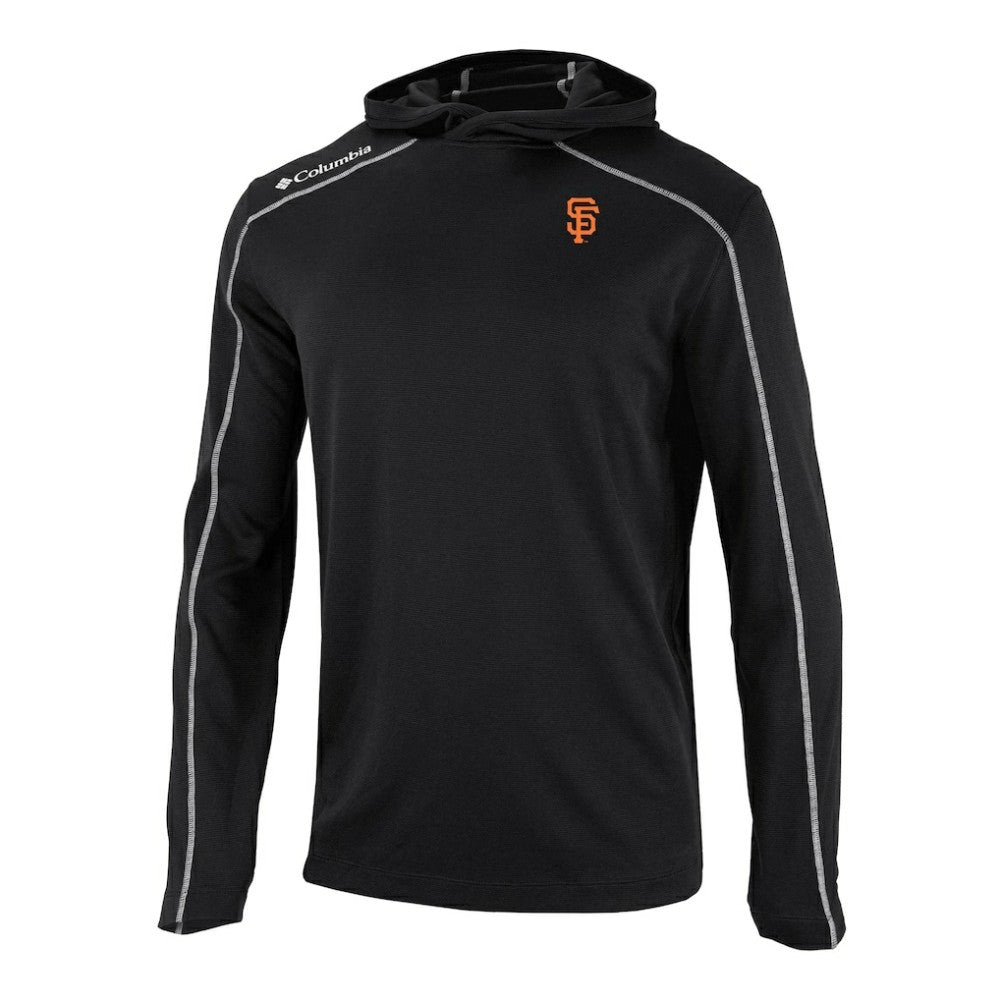 San Francisco Giants Omni-Wick Shotgun Pullover Hoodie Black | Columbia
