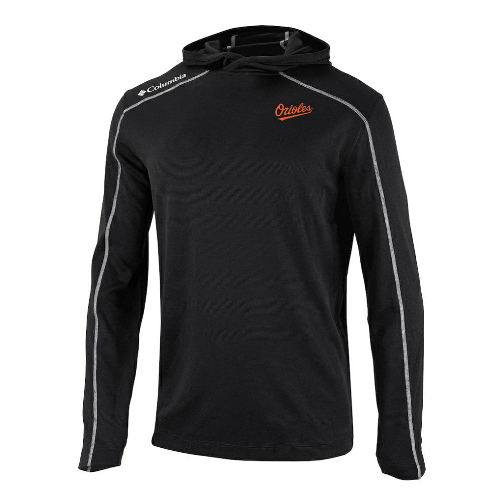 Baltimore Orioles Omni-Wick Shotgun Pullover Hoodie Black | Columbia
