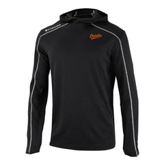 Baltimore Orioles Omni-Wick Shotgun Pullover Hoodie Black | Columbia