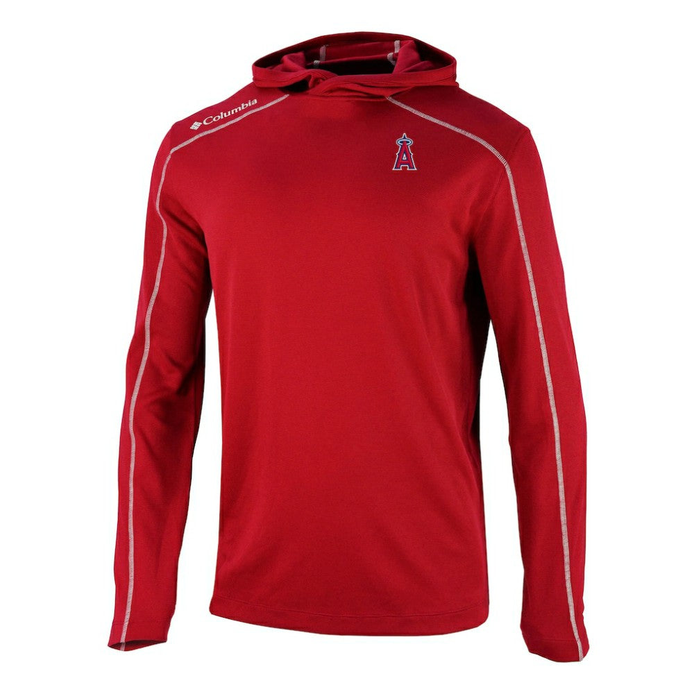Los Angeles Angels Omni-Wick Shotgun Pullover Hoodie Red | Columbia