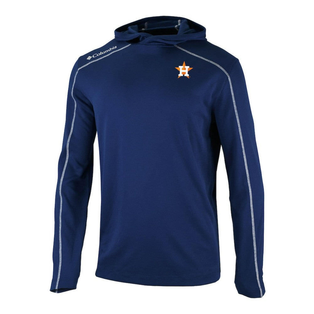 Houston Astros Omni-Wick Shotgun Pullover Hoodie Navy | Columbia