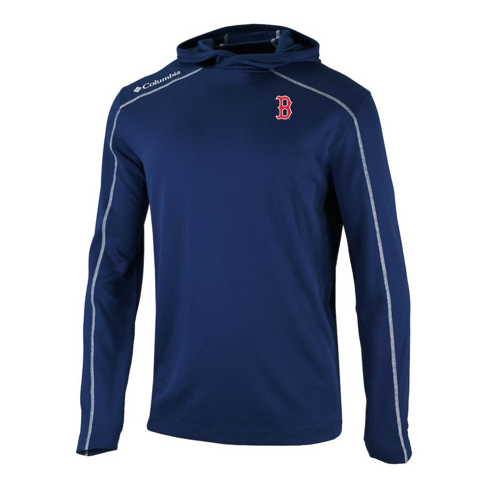 Boston Red Sox Omni-Wick Shotgun Pullover Hoodie Navy | Columbia