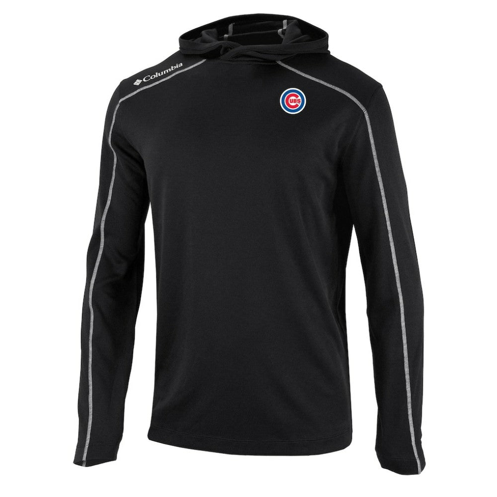 Chicago Cubs Omni-Wick Shotgun Pullover Hoodie Black | Columbia