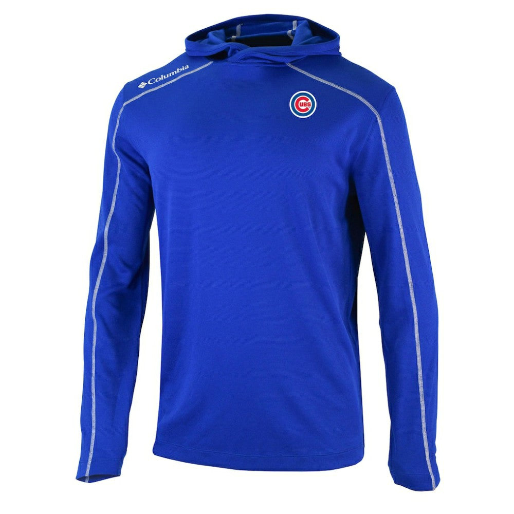 Chicago Cubs Omni-Wick Shotgun Pullover Hoodie Royal | Columbia