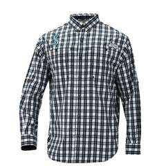 Seattle Mariners Super Tamiami Omni-Shade Long Sleeve Button-Down Shirt Navy | Columbia