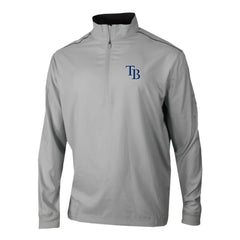 Tampa Bay Rays Omni-Wick Bogey's Paradise Quarter-Zip Pullover Gray | Columbia