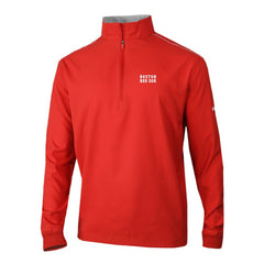 Boston Red Sox Omni-Wick Bogey's Paradise Quarter-Zip Pullover Red | Columbia