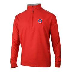 Chicago Cubs Omni-Wick Bogey's Paradise Quarter-Zip Pullover Red | Columbia